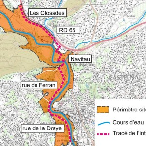 Impact paysager des travaux site classé « Berges du Lez »